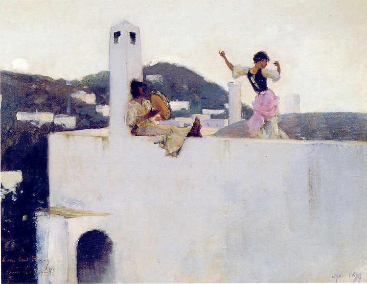 John Singer Sargent Sargent  Capri oil painting picture
